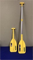 2 Charter telescopic paddles 22”to 42”