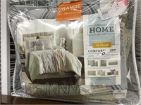 JCPENNY 10 PC QUEEN SIZE COMFORTER SET