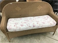 WHICKER LOVE SEAT