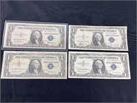 1935 and 1957 $1 Silver Certificates