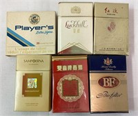 Collectible Cigarette Packs(read description)