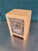 Antique Post Office Coin Bank