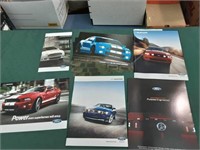 Ford Mustang vehicle brochures from 12 to 14