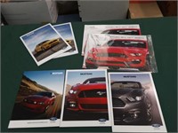Ford Mustang vehicle brochures from 14 to 16