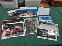 Ford Mustang vehicle brochures from 04 to 05