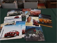 Ford Mustang vehicle brochures from 06 to 08