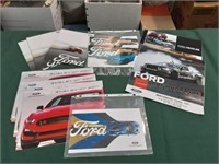 Ford Mustang brochures from 2017