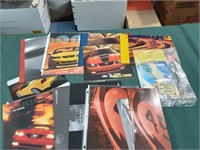 Ford Mustang brochures from 00 to 03