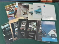 American Motors vehicle brochures from the 60s