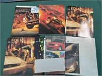 Ford vehicle brochures from 2000