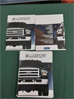 2005 F-250 F-350 vehicle brochures