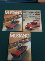 1981 Ford Mustang vehicle brochures