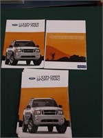 2005 Ford Explorer Sport Trac vehicle brochures