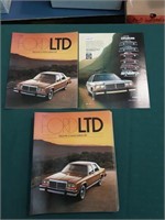 1981 Ford LTD vehicle brochures