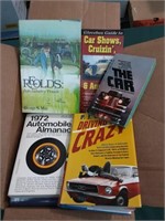Box of car books