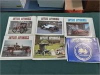 Antique automobile magazines from the year 1985