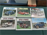 Antique automobile magazines from the year 1986