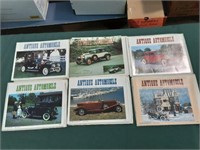 Antique automobile magazines from the year 1987