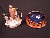 Royal Doulton advertising pottery ashtray marked