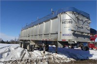 1990 Custom 36ft Tandem w/Lift Axle Dump Trailer