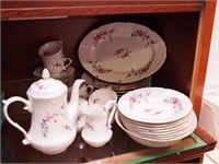 45 pieces of Porcelana china, Made In Poland,