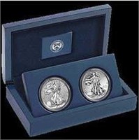 2013 American Eagle West Point 2 Coin Silver Set