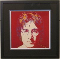 John Lennon Giclee By Andy Warhol