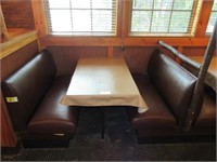 Restaurant Booths (4 Singles, 2 Doubles, 1
