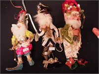 Three Mark Roberts Christmas fairies including