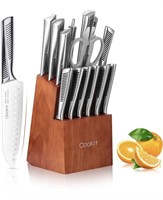 New Cookit Knife Sets, 15 Piece Kitchen Knives