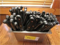 Lot - (60) Steak Knives