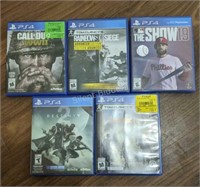 PS4 Games, Various Titles