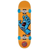 Santa Cruz Screaming Hand Mid Skateboard | Orange