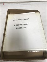 WAR ON TERROR PROPAGANDA LEAFLETS