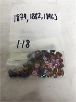 75 CARATS ASSORTED COLORED STONES