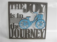 12" x 12" Metal Silhouette Sign