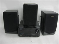 Insignia Bluetooth Shelf CD Stereo & Koss Speakers