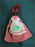 Vintage flip over doll - flip dress to change doll