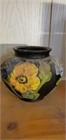 Hand painted flower pot