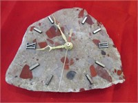 Marble stone clock