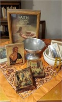 Religious lot, Faith picture, bowls, artwork