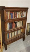 Barrister bookcase, contents included