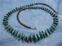 Navajo Dead Pawn Howlite Heishi Necklace