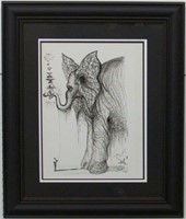 Elephant Giclee By Salvador Dali