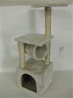 Used 36" Tall Carpeted & Rope Cat Tree