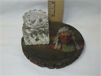 Indian Chief Inkwell