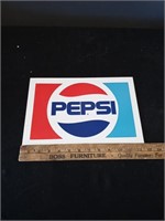 Pepsi sign plastic