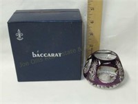 Baccarat Paperweight Orig. Box