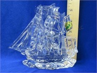 Sgnd Waterford Crystal Ship