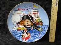 Clown Plate Sgnd Red Skelton